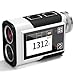 Golf Rangefinder with Slope, CIGMAN 1312 Yards Range Finder Golf, 2.4-inch External Color Touchscreen, Flag Lock Vibration, 6X Magnification, Rechargeable Range Finder, Ideal Golf Accessories