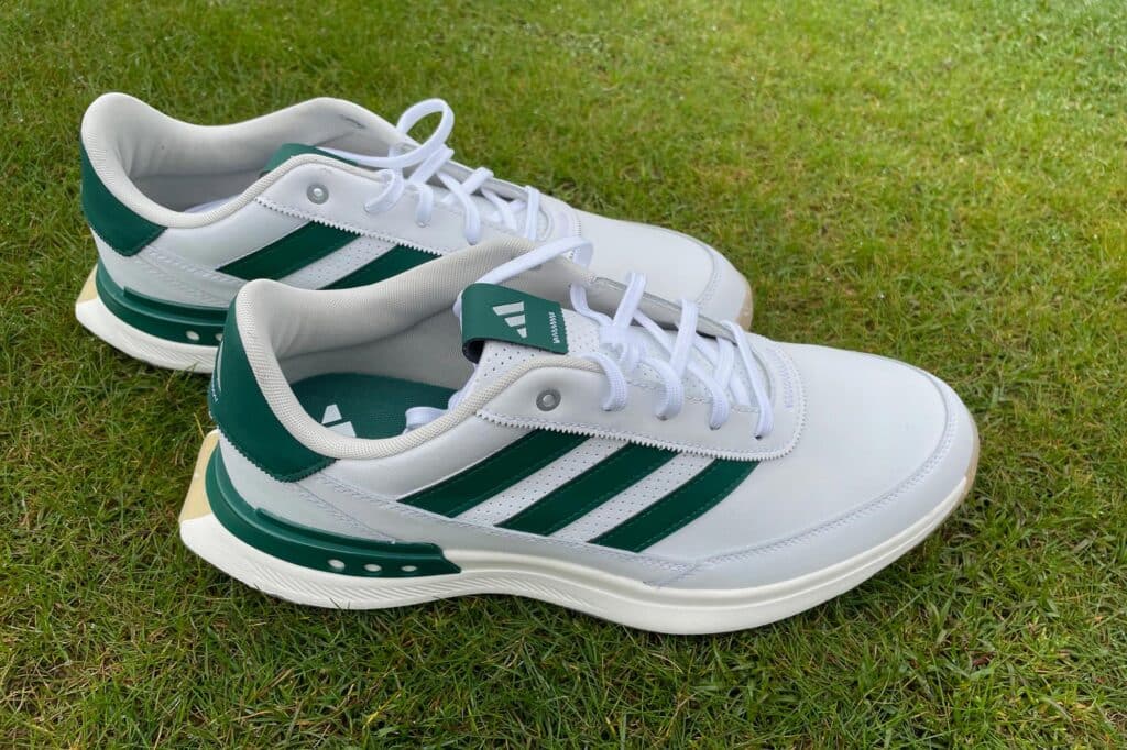 Adidas S2G Spikeless Leather 24 Golf Shoe | Source: NCG