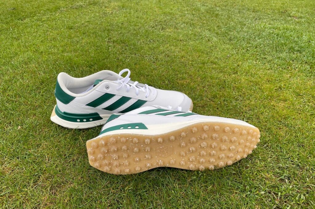 Adidas S2G Spikeless Leather 24 Golf Shoe | Source: NCG
