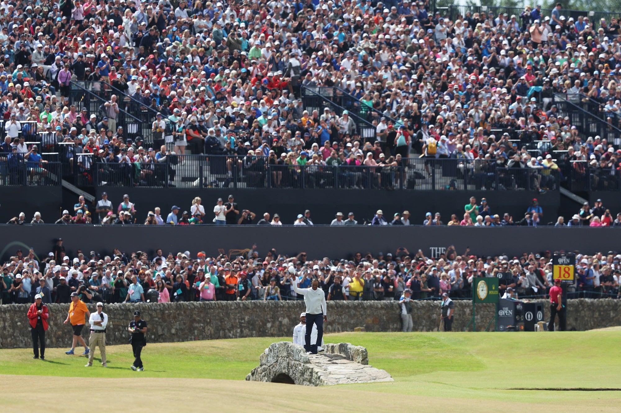 Is Tiger Woods playing in The Open