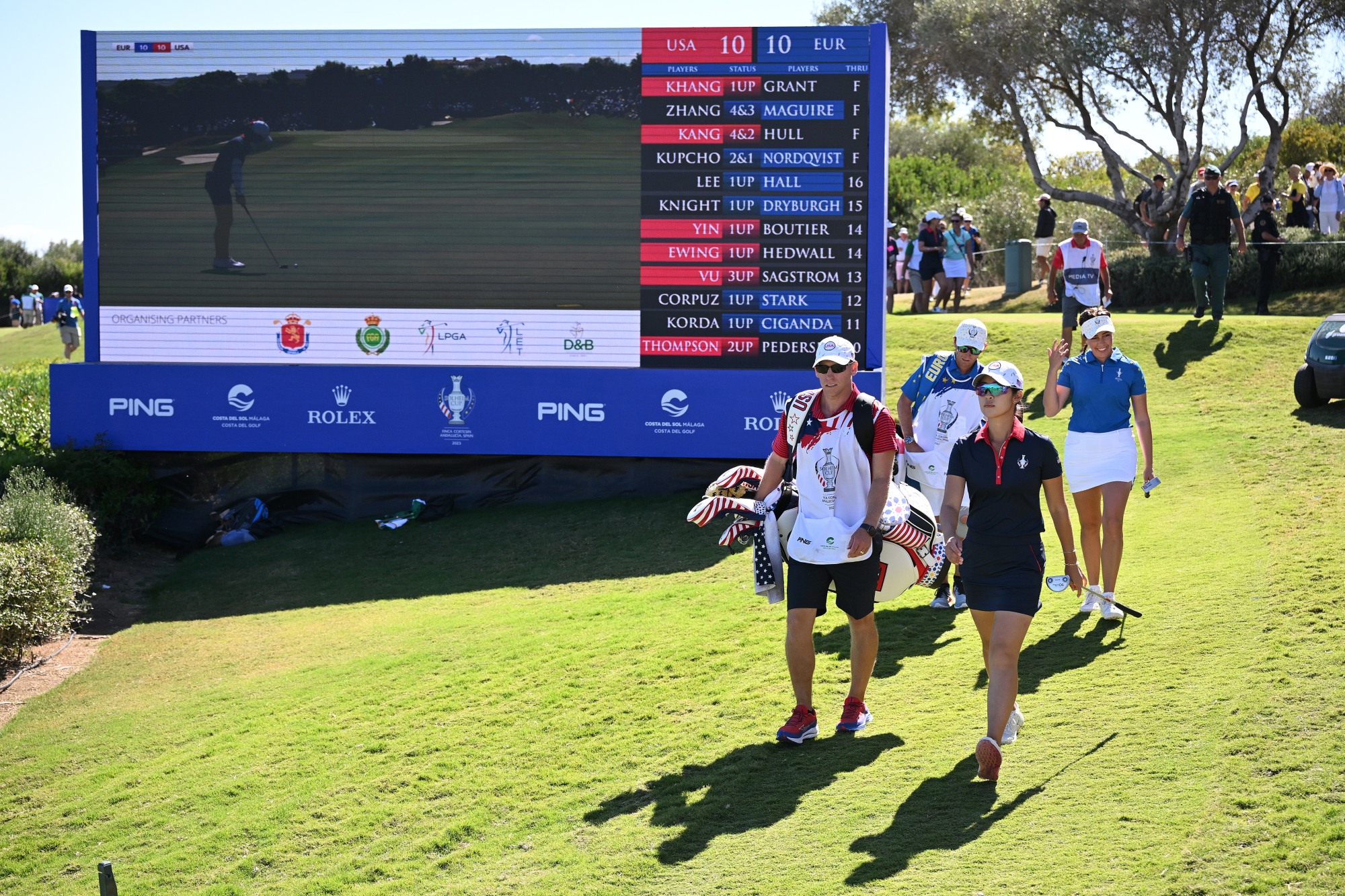 solheim cup pairings
