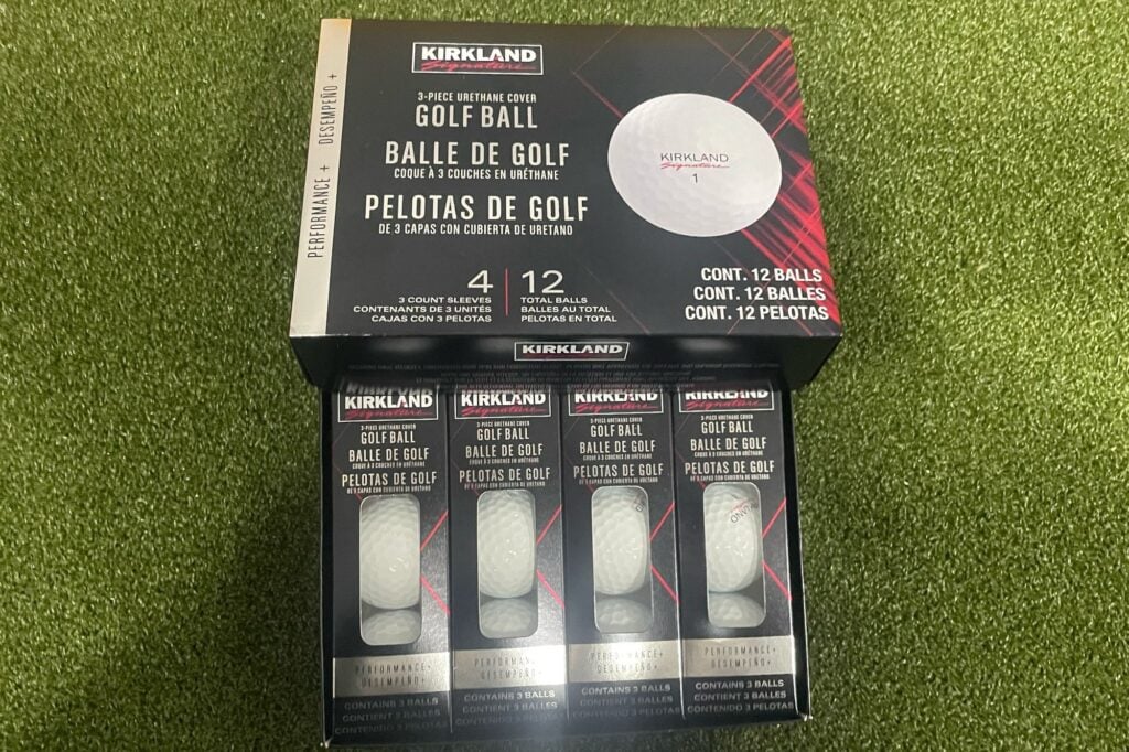 Kirkland golf balls | Source: NCG