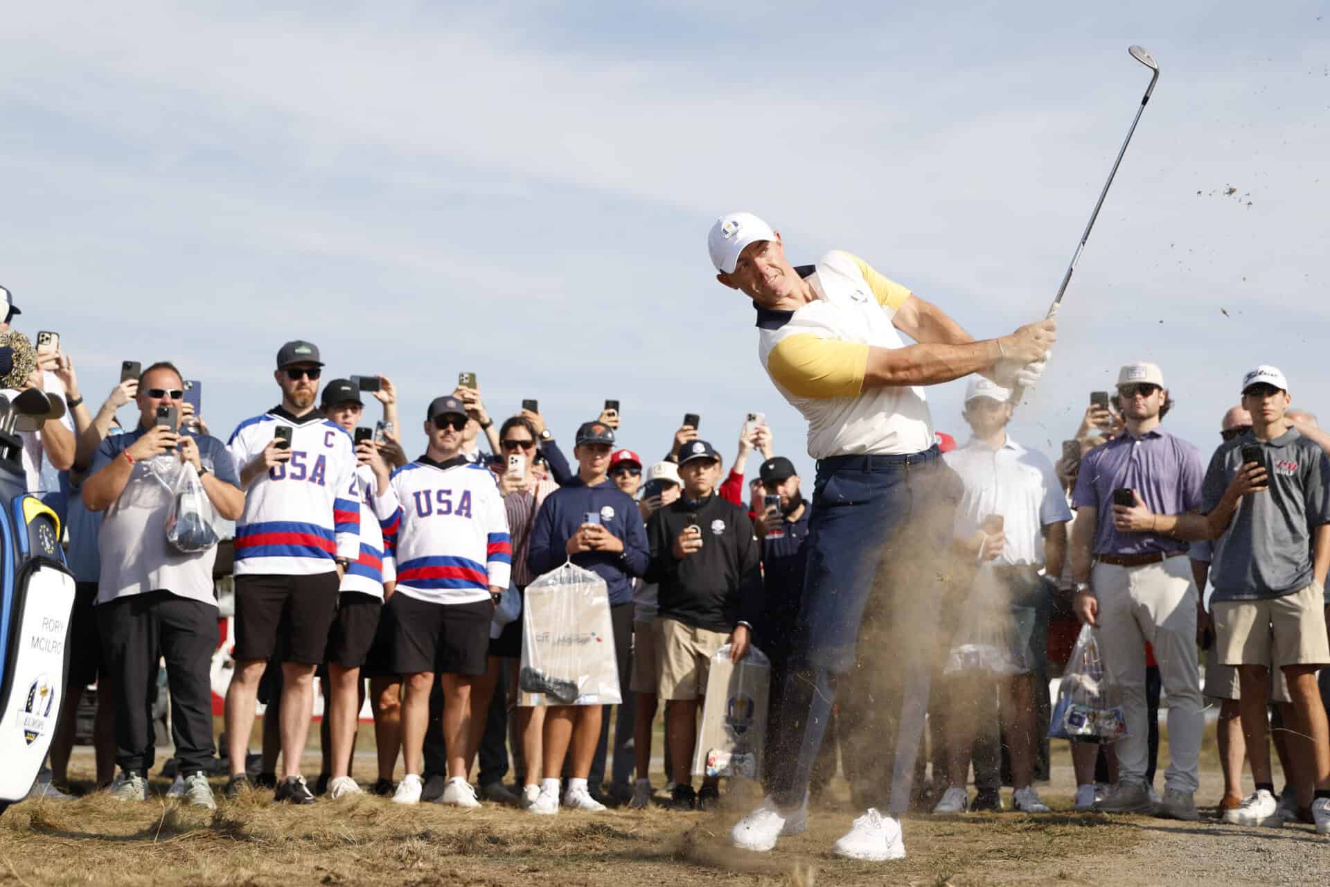 Rory McIlroy at the Ryder Cup | Source: PGA of America