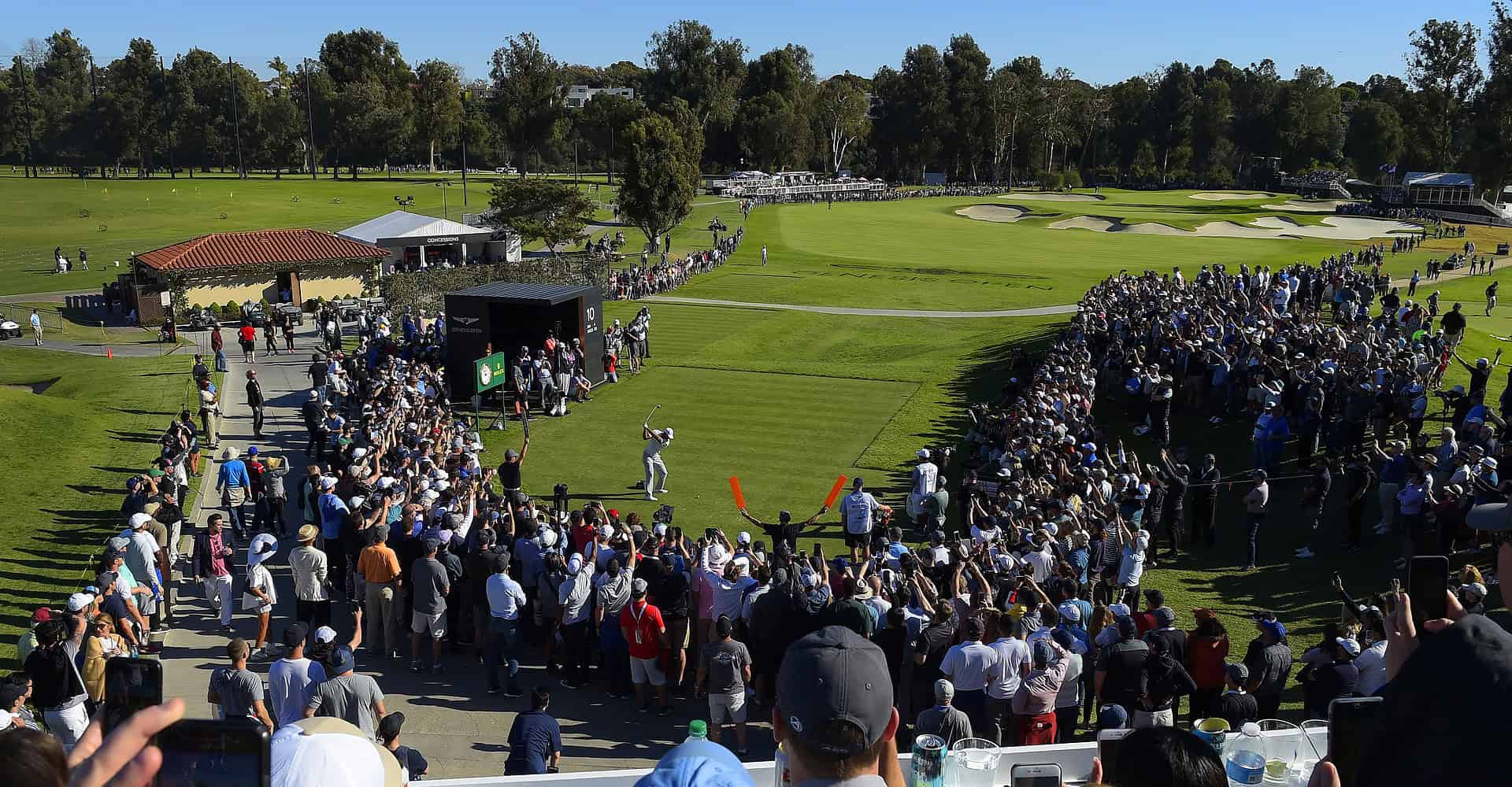 A picture of Riviera Country Club in Los Angeles, hosting the Genesis Invitational on the PGA Tour