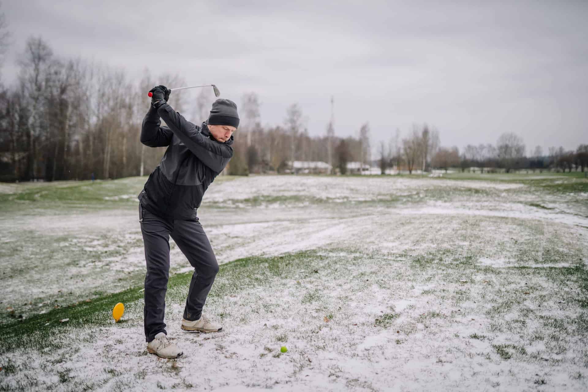 snow golf rules
