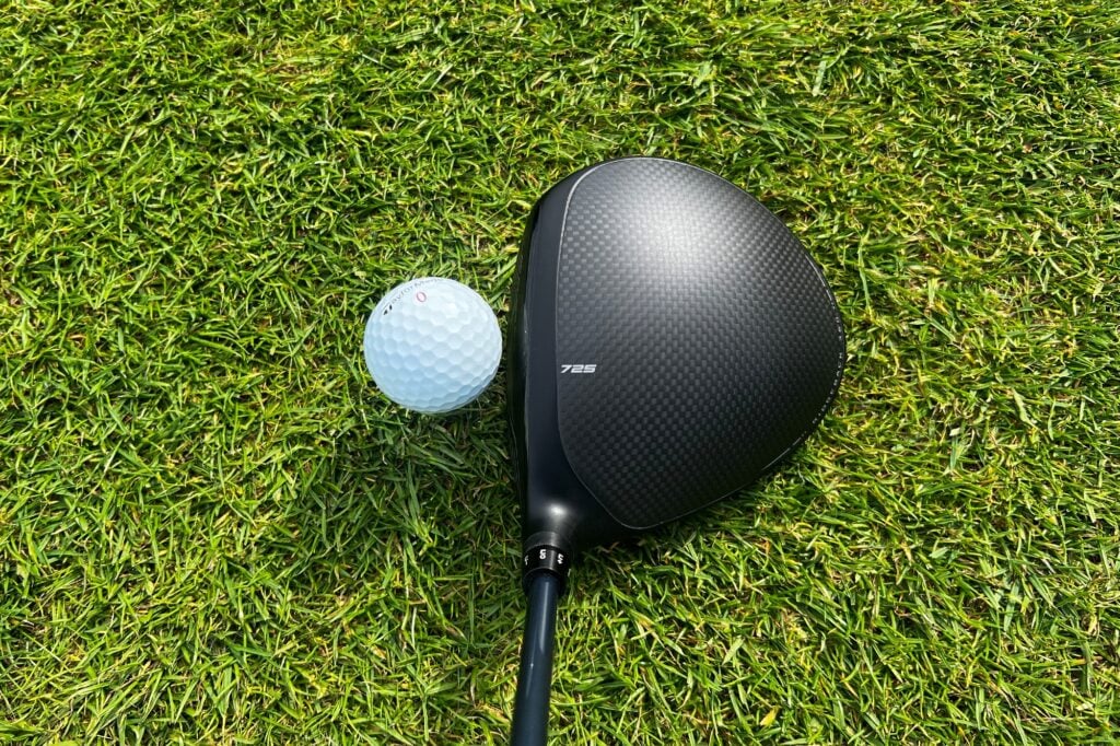 tour edge e725 driver at address