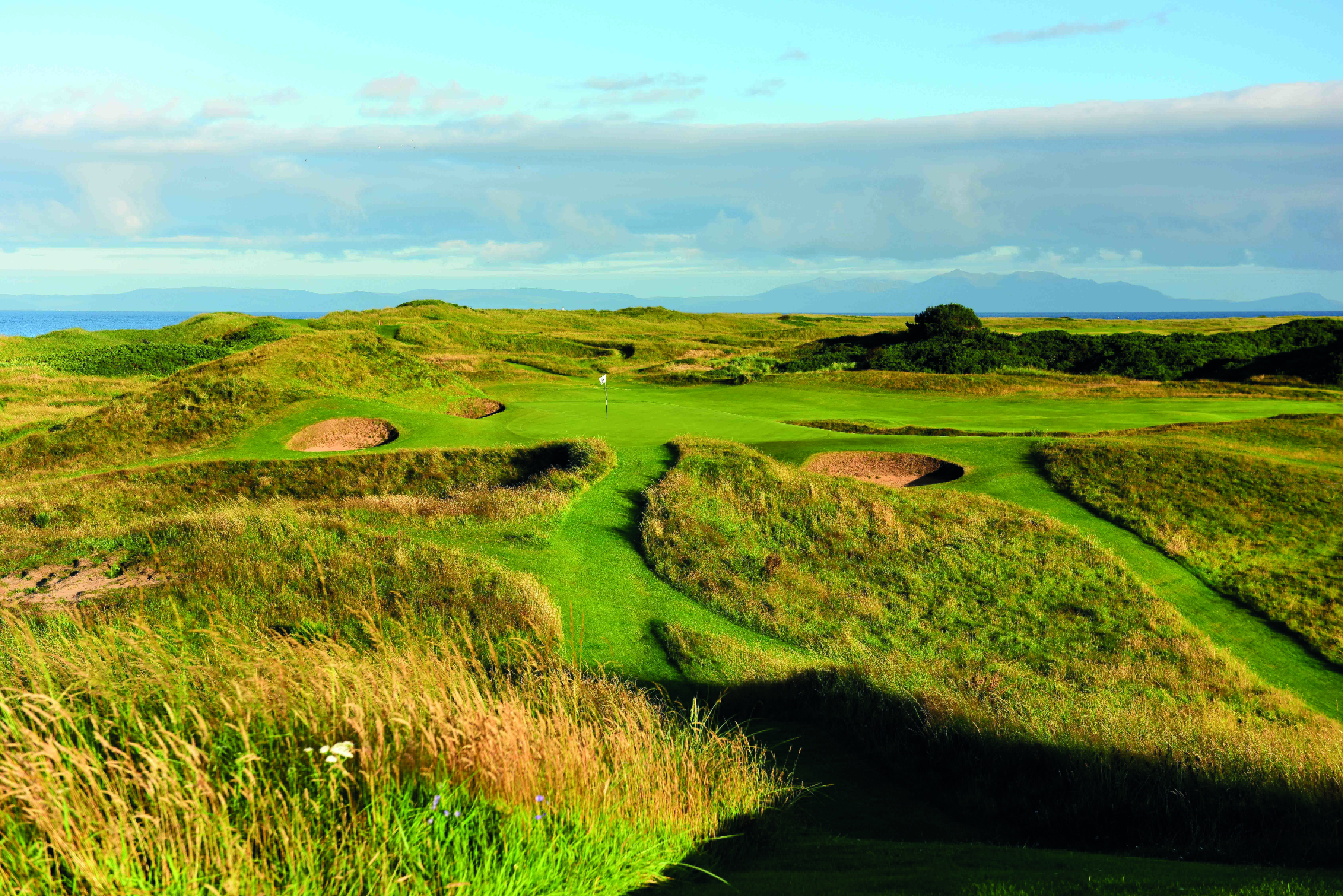 Royal Troon Postage Stamp - Scotland best par 3