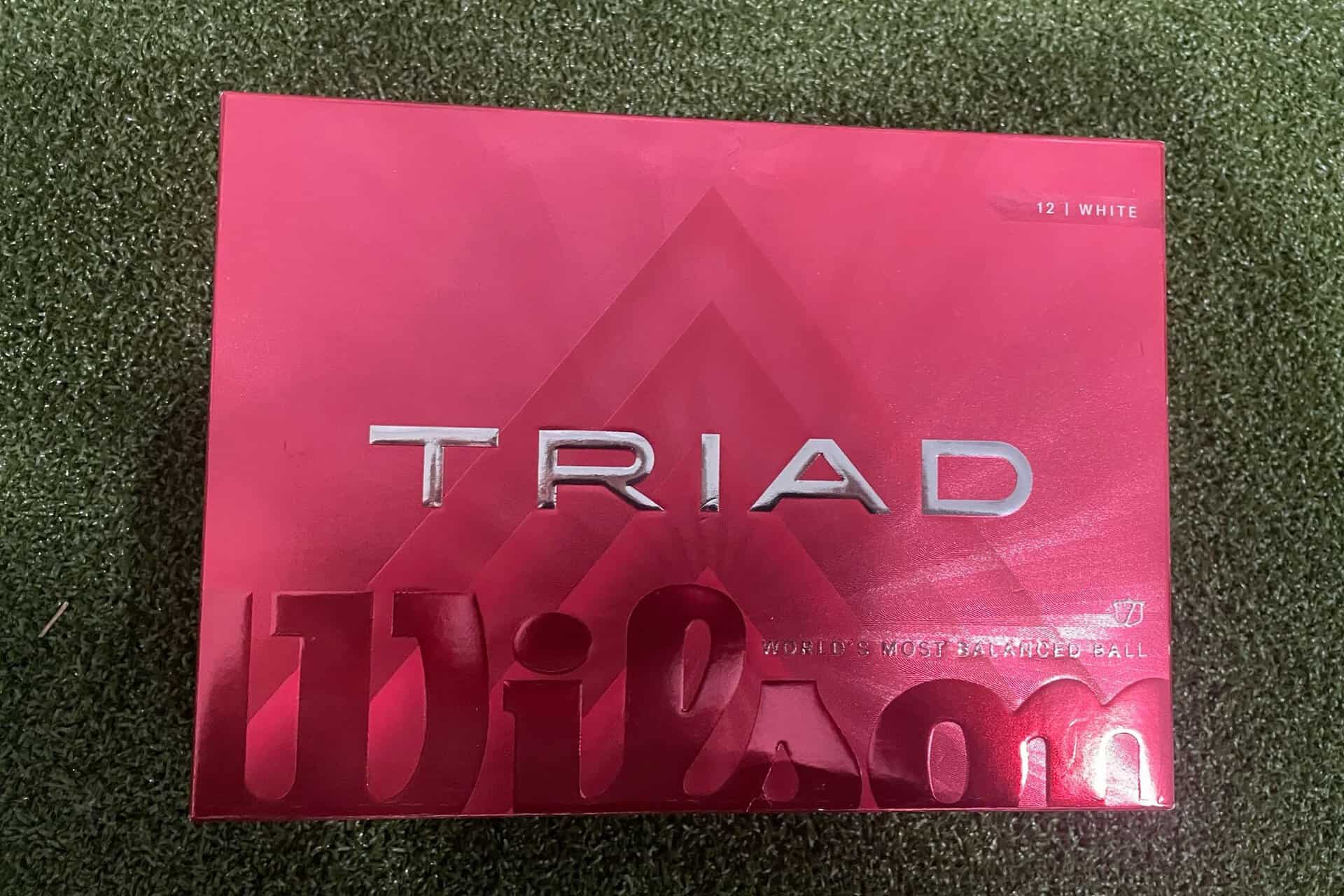 Wilson Triad golf balls | Source: NCG