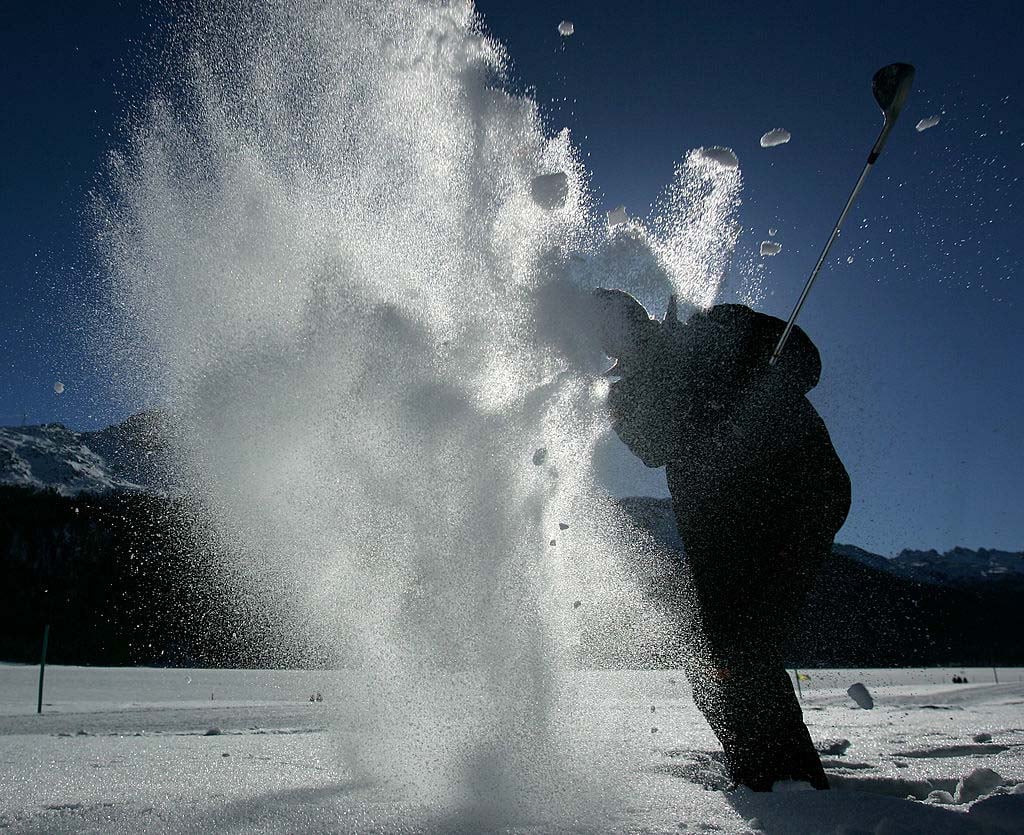 winter golf
