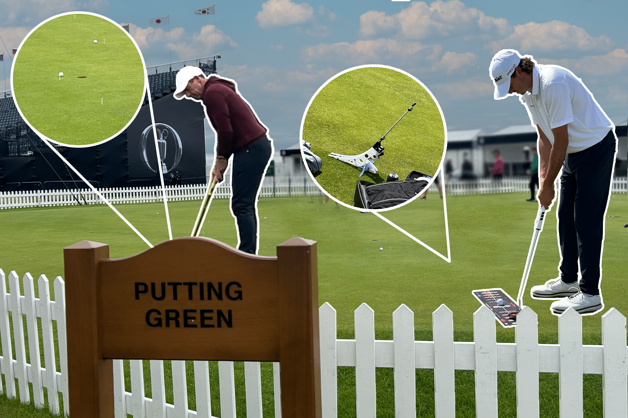 Putting equipment - the open